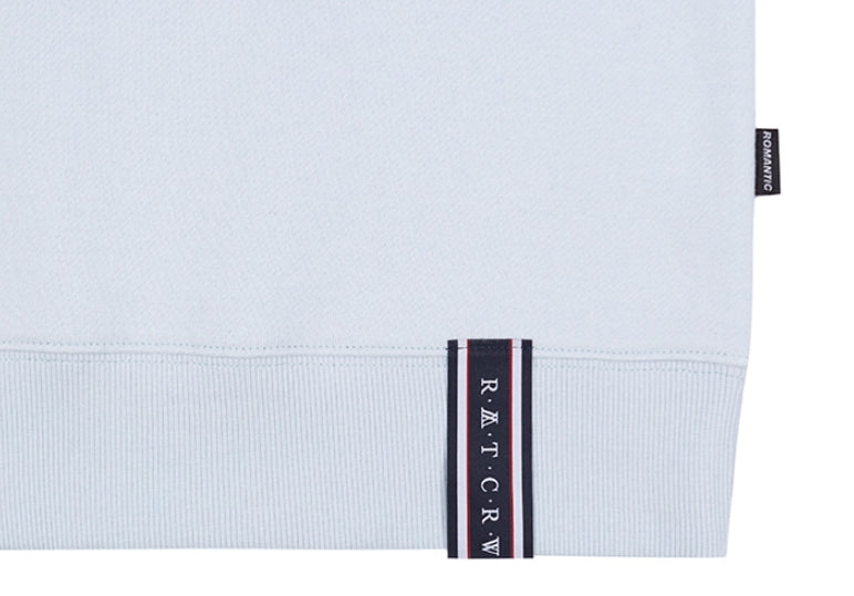 ロマンティッククラウン(ROMANTIC CROWN)  CHECKLIST SWEATSHIRT_SKY BLUE