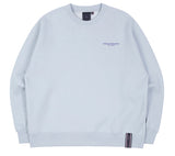ロマンティッククラウン(ROMANTIC CROWN)  RMTCRW SLOGAN SWEAT SHIRT_SKY BLUE