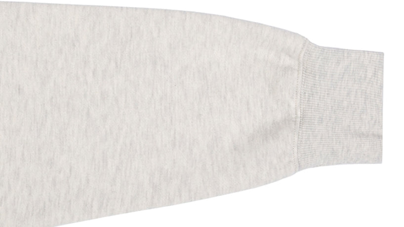 ロマンティッククラウン(ROMANTIC CROWN) RMTCRW SLOGAN SWEAT SHIRT_MELANGE IVORY