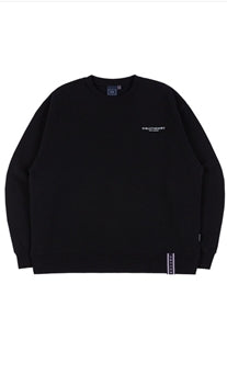 ロマンティッククラウン(ROMANTIC CROWN) RMTCRW SLOGAN SWEAT SHIRT_BLACK
