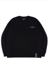 ロマンティッククラウン(ROMANTIC CROWN) RMTCRW SLOGAN SWEAT SHIRT_BLACK