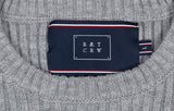ロマンティッククラウン(ROMANTIC CROWN) SUNDAY SYNDROME SCRIBBLE LOGO KNITWEAR_GREY