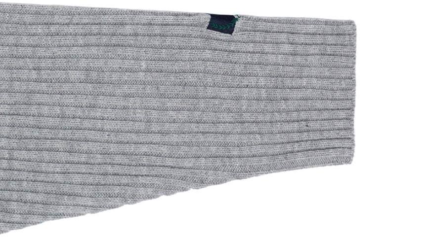 ロマンティッククラウン(ROMANTIC CROWN) SUNDAY SYNDROME SCRIBBLE LOGO KNITWEAR_GREY