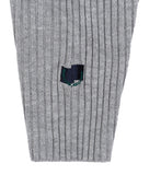 ロマンティッククラウン(ROMANTIC CROWN) SUNDAY SYNDROME SCRIBBLE LOGO KNITWEAR_GREY