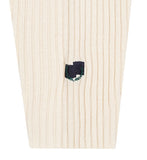 ロマンティッククラウン(ROMANTIC CROWN) SUNDAY SYNDROME SCRIBBLE LOGO KNITWEAR_OATMEAL