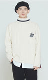 ロマンティッククラウン(ROMANTIC CROWN) SUNDAY SYNDROME KNITTED TURTLENECK_OATMEAL