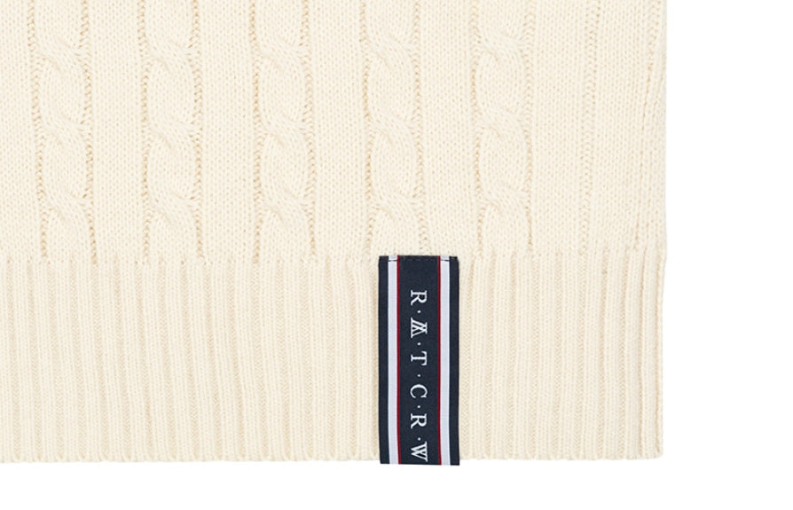 ロマンティッククラウン(ROMANTIC CROWN) SUNDAY SYNDROME KNITTED TURTLENECK_OATMEAL