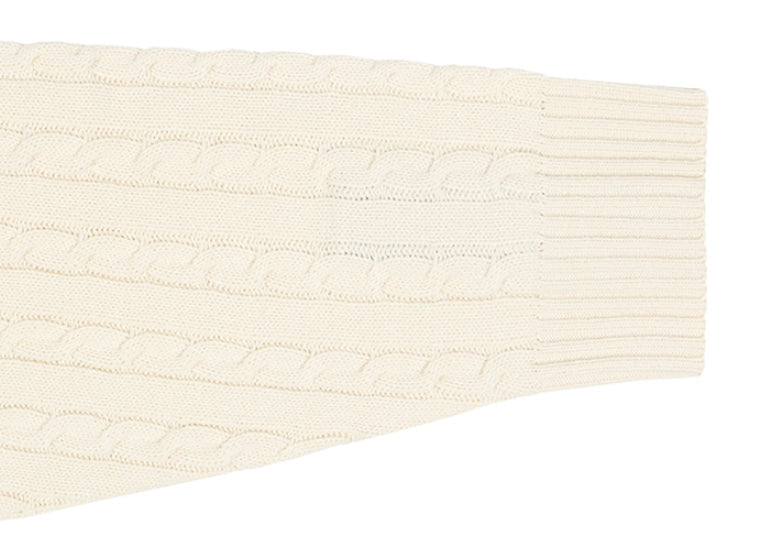 ロマンティッククラウン(ROMANTIC CROWN) SUNDAY SYNDROME KNITTED TURTLENECK_OATMEAL