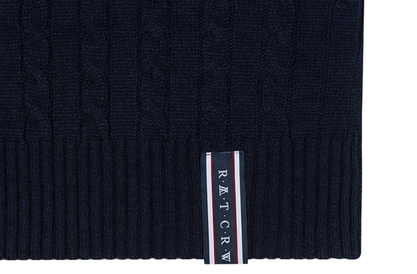 ロマンティッククラウン(ROMANTIC CROWN)  SUNDAY SYNDROME KNITTED TURTLENECK_NAVY
