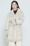 ロマンティッククラウン(ROMANTIC CROWN)  LUMBER JACK MUSTANG COAT_OATMEAL