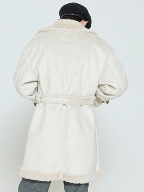 ロマンティッククラウン(ROMANTIC CROWN)  LUMBER JACK MUSTANG COAT_OATMEAL