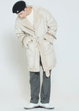 ロマンティッククラウン(ROMANTIC CROWN)  LUMBER JACK MUSTANG COAT_OATMEAL