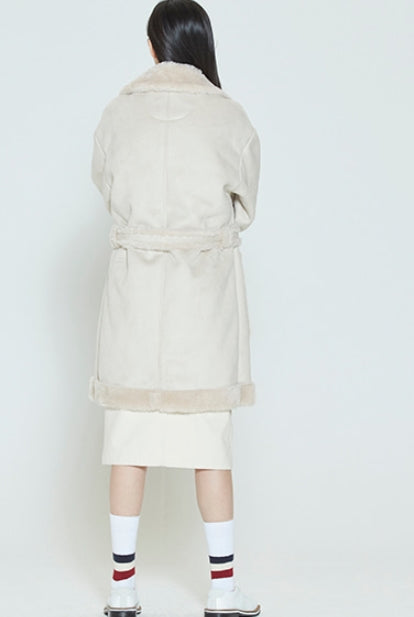 ロマンティッククラウン(ROMANTIC CROWN)  LUMBER JACK MUSTANG COAT_OATMEAL