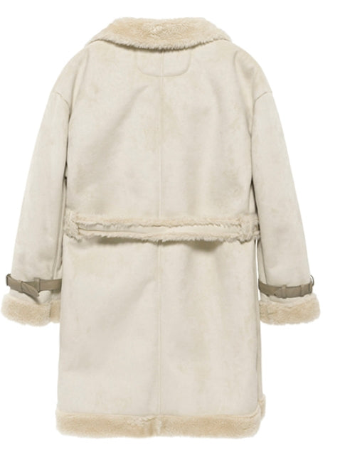 ロマンティッククラウン(ROMANTIC CROWN)  LUMBER JACK MUSTANG COAT_OATMEAL