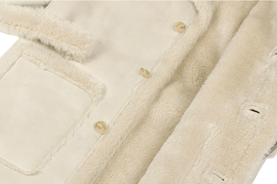 ロマンティッククラウン(ROMANTIC CROWN)  LUMBER JACK MUSTANG COAT_OATMEAL