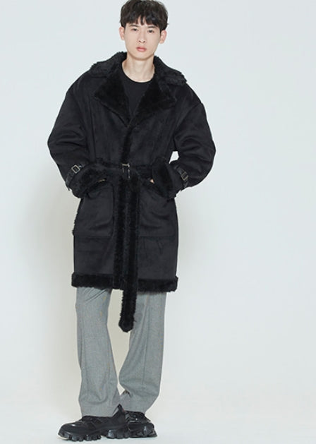 ロマンティッククラウン(ROMANTIC CROWN) LUMBER JACK MUSTANG COAT_BLACK