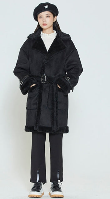 ロマンティッククラウン(ROMANTIC CROWN) LUMBER JACK MUSTANG COAT_BLACK