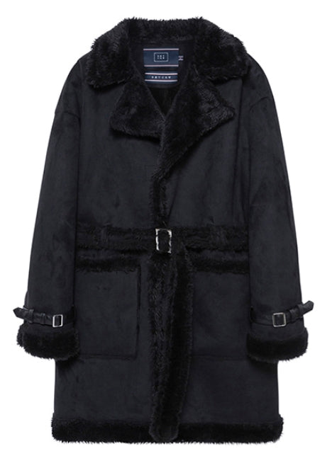 ロマンティッククラウン(ROMANTIC CROWN) LUMBER JACK MUSTANG COAT_BLACK