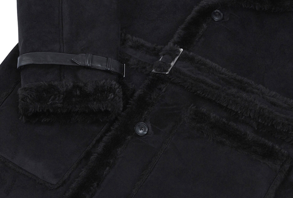 ロマンティッククラウン(ROMANTIC CROWN) LUMBER JACK MUSTANG COAT_BLACK