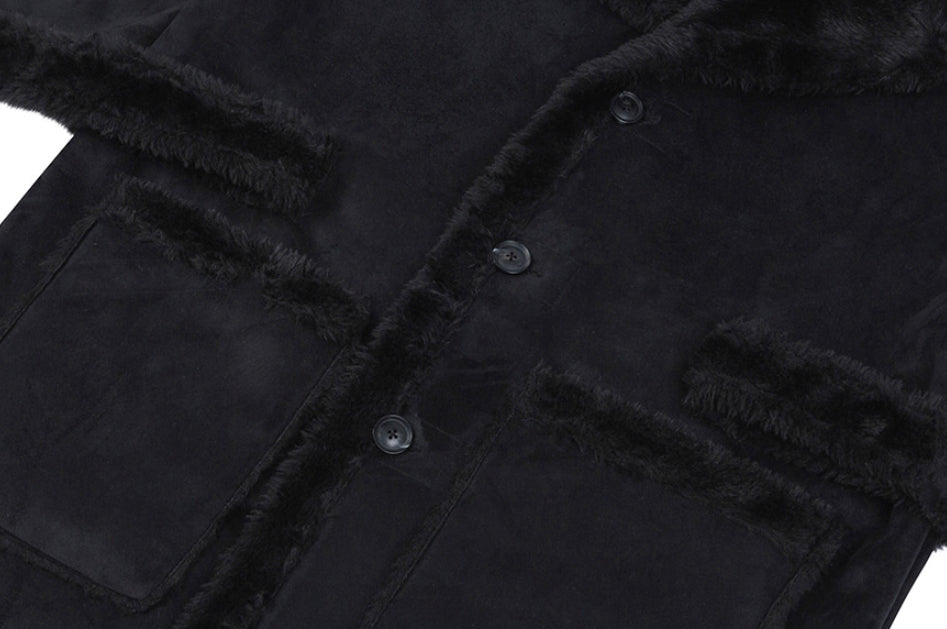 ロマンティッククラウン(ROMANTIC CROWN) LUMBER JACK MUSTANG COAT_BLACK
