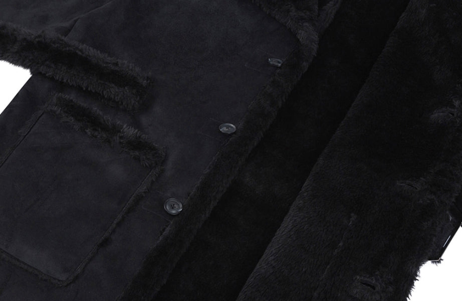ロマンティッククラウン(ROMANTIC CROWN) LUMBER JACK MUSTANG COAT_BLACK