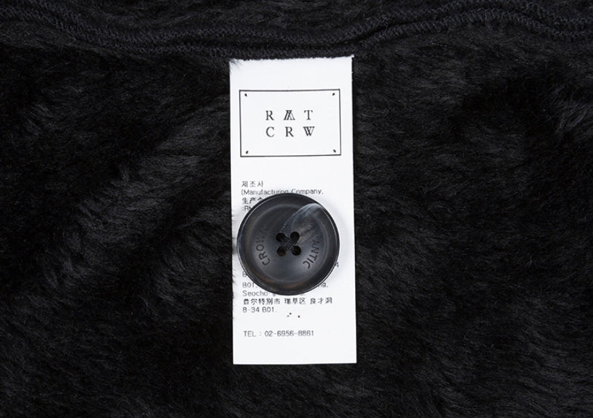 ロマンティッククラウン(ROMANTIC CROWN) LUMBER JACK MUSTANG COAT_BLACK