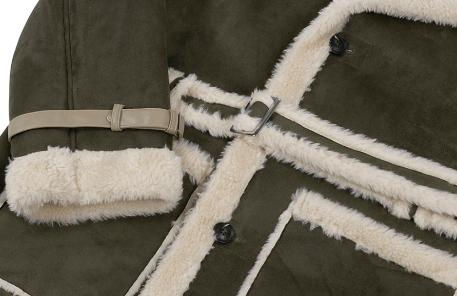 ロマンティッククラウン(ROMANTIC CROWN) LUMBER JACK MUSTANG COAT_KHAKI