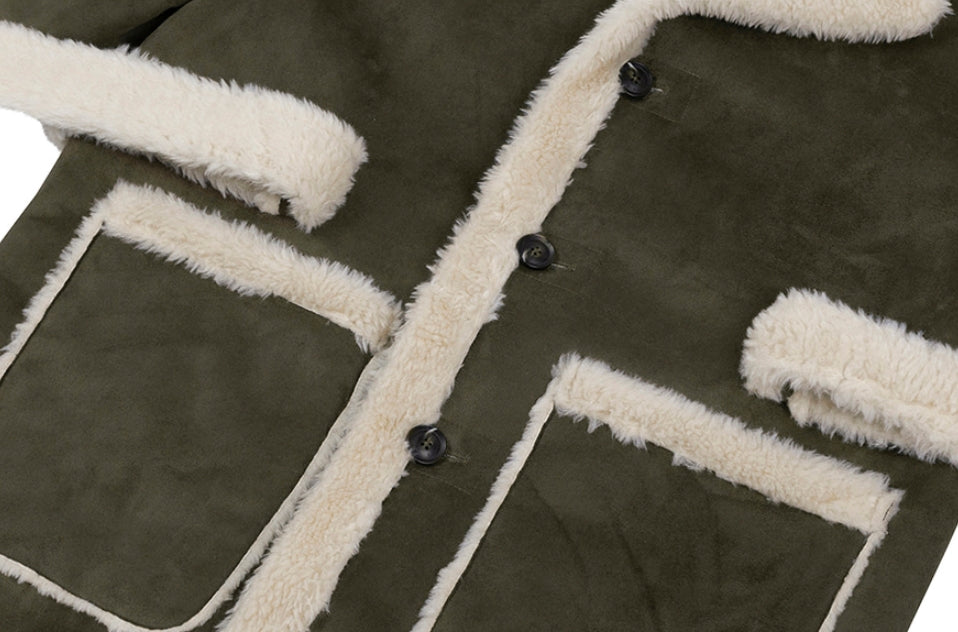 ロマンティッククラウン(ROMANTIC CROWN) LUMBER JACK MUSTANG COAT_KHAKI