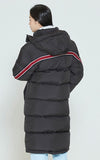ロマンティッククラウン(ROMANTIC CROWN) BANDLINE DUCK DOWN BENCH PARKA_BLACK