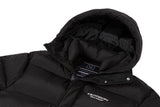 ロマンティッククラウン(ROMANTIC CROWN) BANDLINE DUCK DOWN BENCH PARKA_BLACK