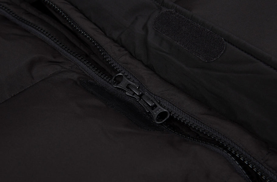 ロマンティッククラウン(ROMANTIC CROWN) BANDLINE DUCK DOWN BENCH PARKA_BLACK