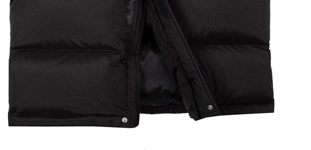 ロマンティッククラウン(ROMANTIC CROWN) BANDLINE DUCK DOWN BENCH PARKA_BLACK