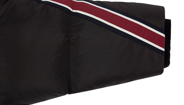 ロマンティッククラウン(ROMANTIC CROWN) BANDLINE DUCK DOWN BENCH PARKA_BLACK
