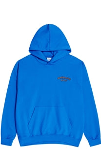 アクメドラビ(acme' de la vie)  TWO COLORS EMBROIDERY HOODIE BLUE