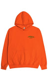 アクメドラビ(acme' de la vie)  TWO COLORS EMBROIDERY HOODIE ORANGE
