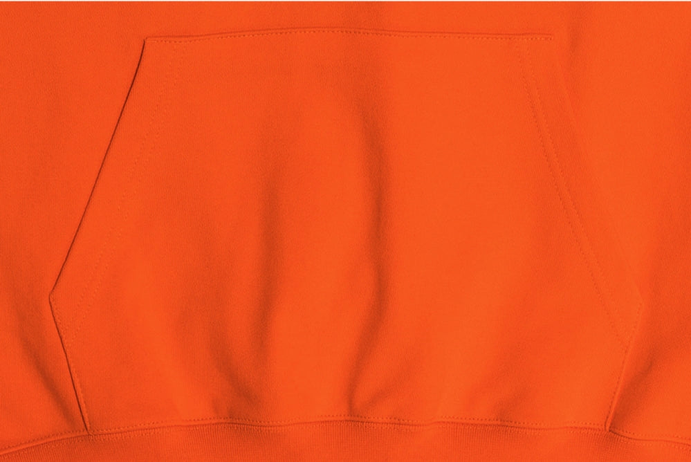 アクメドラビ(acme' de la vie)  TWO COLORS EMBROIDERY HOODIE ORANGE