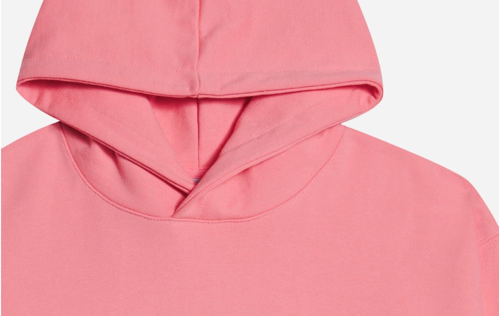 アクメドラビ(acme' de la vie)  TWO COLORS EMBROIDERY HOODIE PINK