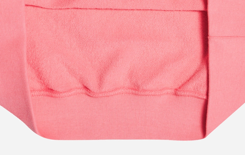 アクメドラビ(acme' de la vie)  TWO COLORS EMBROIDERY HOODIE PINK