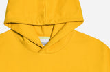 アクメドラビ(acme' de la vie)  TWO COLORS EMBROIDERY HOODIE MUSTARD