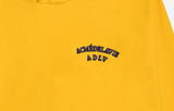 アクメドラビ(acme' de la vie)  TWO COLORS EMBROIDERY HOODIE MUSTARD