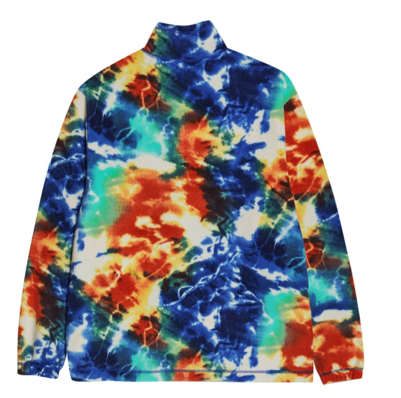 アクメドラビ(acme' de la vie)TIE-DYE POLARPOLIS ANORAK BLUE