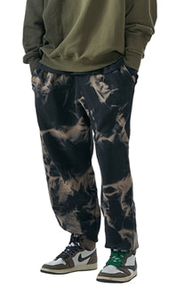 MMIC(エムエムアイシー) BLEACHED SWEATPANTS BK