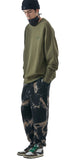 MMIC(エムエムアイシー) BLEACHED SWEATPANTS BK