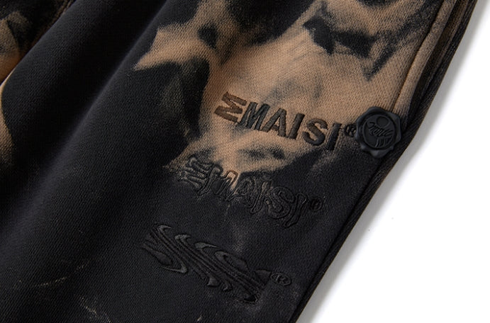 MMIC(エムエムアイシー) BLEACHED SWEATPANTS BK