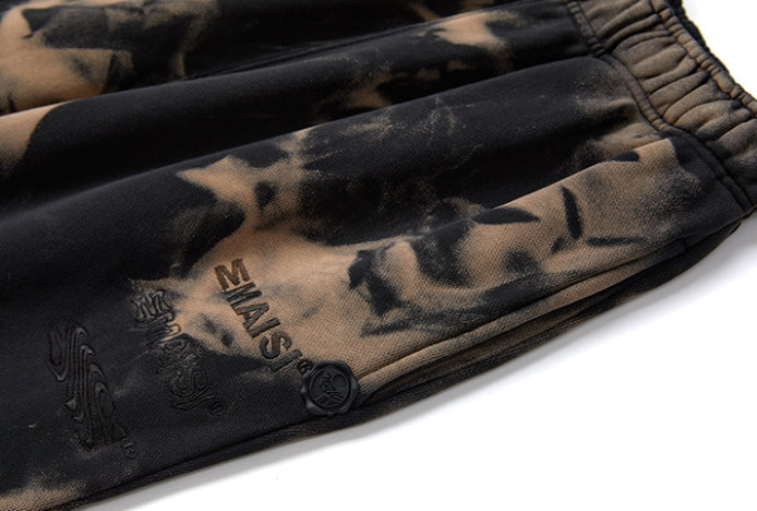MMIC(エムエムアイシー) BLEACHED SWEATPANTS BK