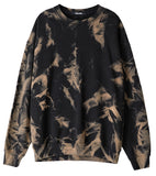 MMIC(エムエムアイシー) BLEACHED SWEATSHIRT BK W