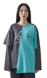 MMIC(エムエムアイシー) HALF DOUBLE LAYERED L/SL T-SHIRT GY