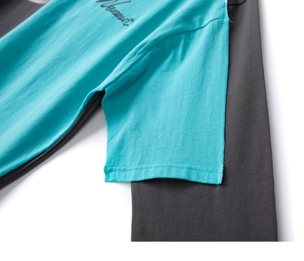 MMIC(エムエムアイシー) HALF DOUBLE LAYERED L/SL T-SHIRT GY