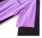 MMIC(エムエムアイシー) HALF DOUBLE LAYERED L/SL T-SHIRT BK