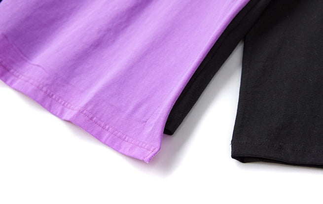 MMIC(エムエムアイシー) HALF DOUBLE LAYERED L/SL T-SHIRT BK